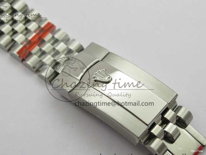 MiroTime 0327 DateJust 41MM 126334 904L SS VRF 1:1 Best Edition Silver Dial Crystals Markers on SS Jubilee Bracelet A FashionForward 2907